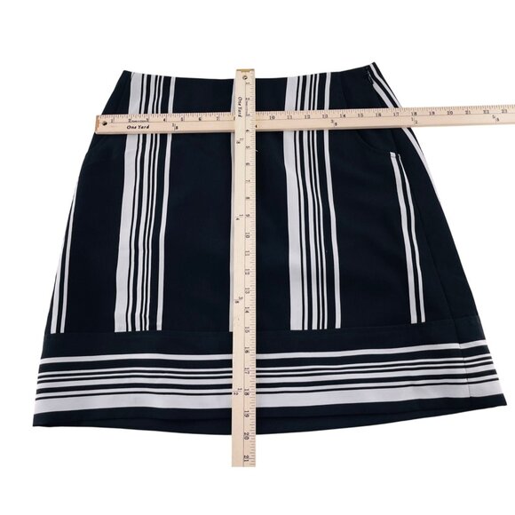 The Limited Women's Black & White Striped Short Pencil Skirt Size Small NWT - Picture 4 of 5